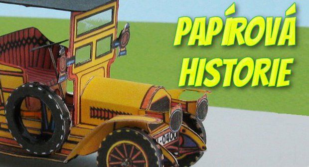 Papírová historie #19: Papírový žluťák Peugeot