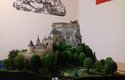 Papírový model Oravského hradu zaslaný do soutěže Papírový pohár