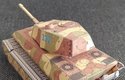 Papírový model tanku s číslem 332 v soutěži Papírový pohár ABC, který přihlásil do soutěže Matyáš Snášel