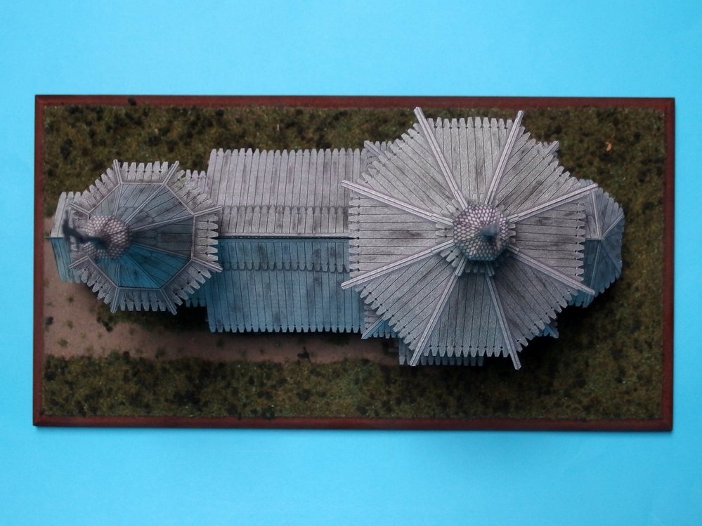 Papírový model zaslaný do soutěže Papírový pohár 