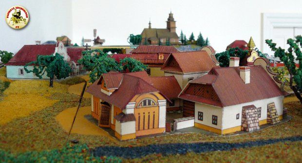 Papírový svět: Ábíčkovské modely kolem železnice