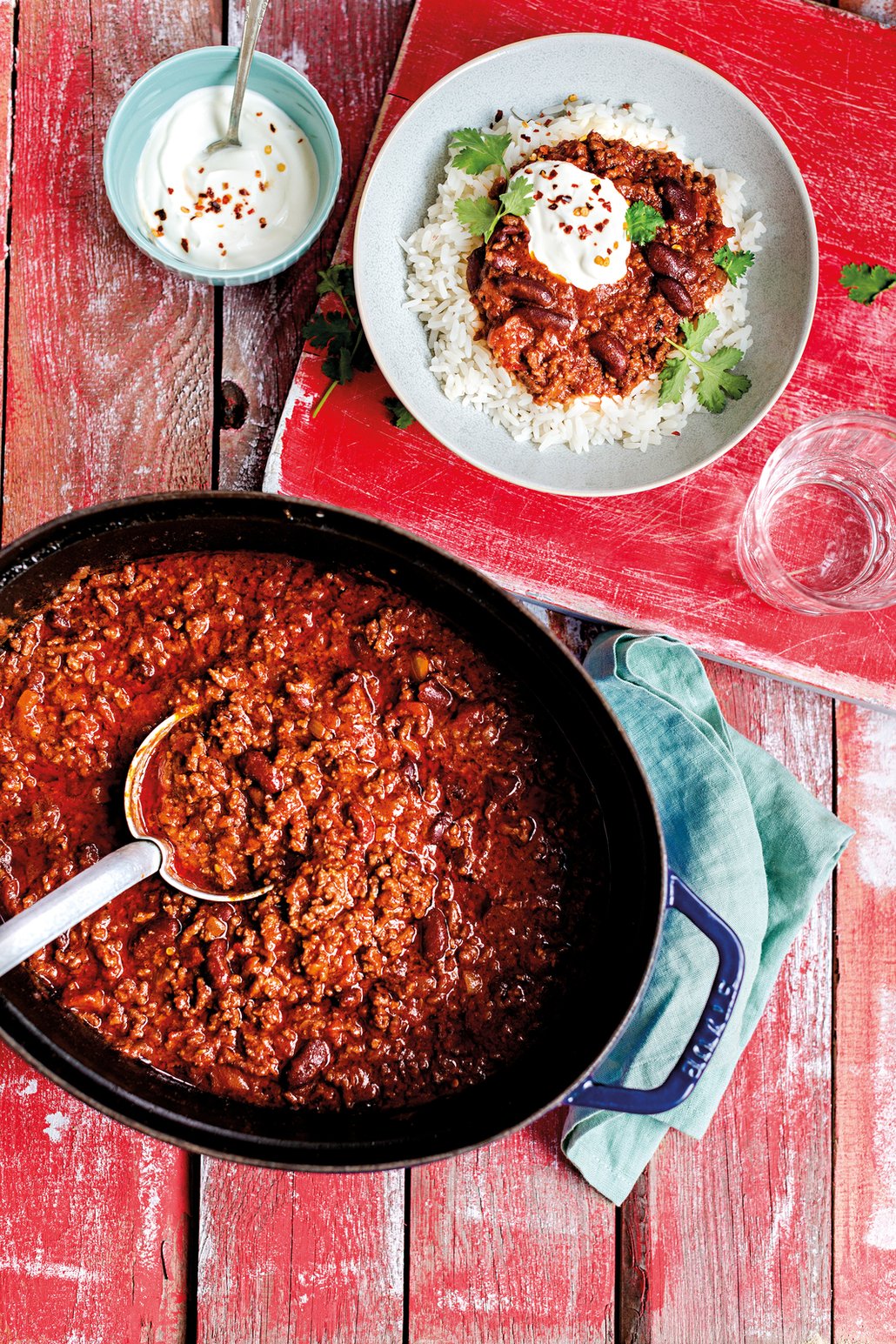 Chili con carne je  vyhlášeným texaských pokrmem