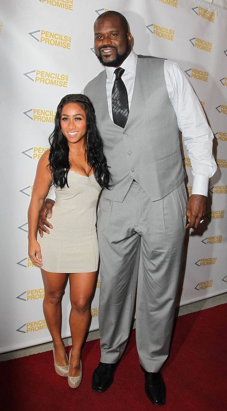 Nicole Alexander a Shaquille O&#39;Neal.
