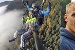 Paraglidista zemřel při své vášni s úsměvem na rtech.