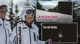 Nebojácná lyžařka Pešková na paralympiádě: Vidí "trubkou", jezdí stovkou!