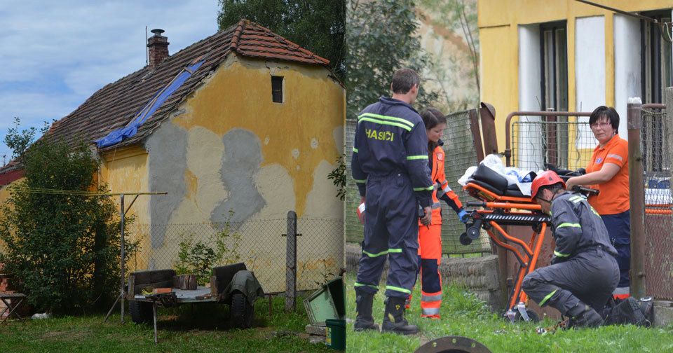 Drama na Plzeňsku: „Na střeše je mrtvej paraglán,“ křičel soused Honza a běžel ženě pomoct.