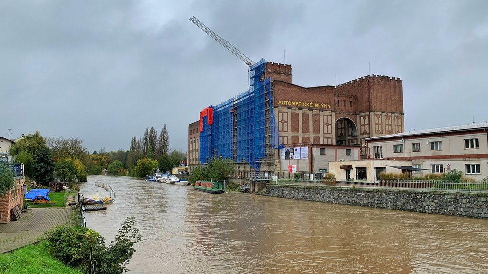 Povodně 2020: Pardubice a Chrudimka ve třetím stupni povodňové aktivity