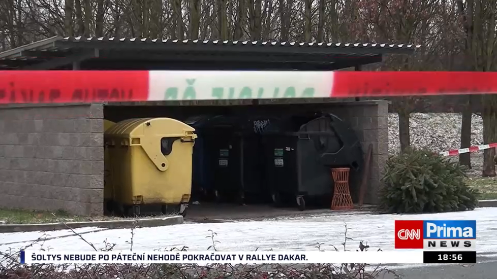 Šokující nález v Pardubicích: V kontejneru bylo těžce podchlazené miminko, policie vypátrala jeho matku