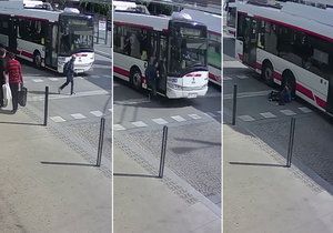 Školák vběhl v Pardubicích pod trolejbus: Video ukažte dětem doma, nabádá maminka chlapce