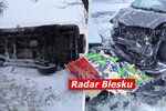 Nehody v důsledku silného vichru a sněžení v Pardubickém kraji (11.3.2023)