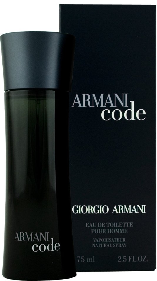 Giorgio Armani Code For Men, 1329 Kč (75ml), koupíte na www.mall.cz