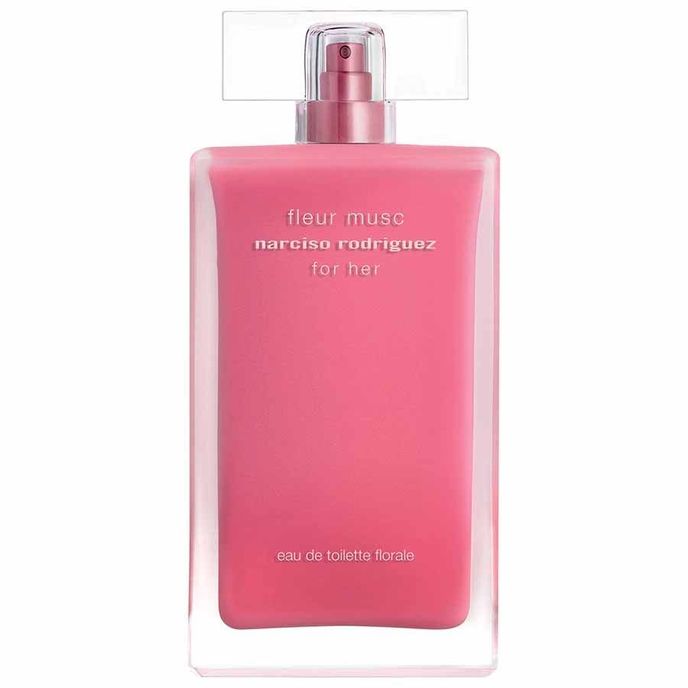 Toaletní voda s vůní květů s citrusovými tóny, růže, růžového pepře, bergamotu, pačuli a jantaru Fleur Musc For Her EdT, Narciso Rodriguez, douglas.cz, 2119 Kč/100 ml Toaletní voda s vůní květů s citrusovými tóny, růže, růžového pepře, bergamotu, pačuli a jantaru Fleur Musc For Her EdT, Narciso Rodriguez, douglas.cz, 2119 Kč/100 ml