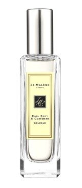 Kolínská voda Jo Malone Earl Grey & Cucumber, 1250Kč (30 ml). Koupíte na www.douglas.cz