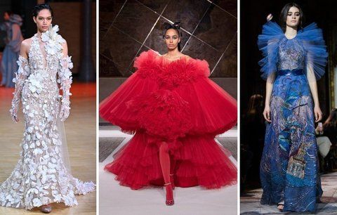 Až vám oči budou přecházet! 35 skvostných haute couture šatů z Paříže