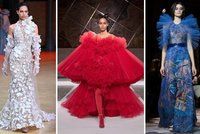 Až vám oči budou přecházet! 35 skvostných haute couture šatů z Paříže