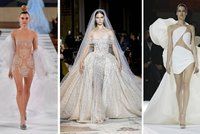 25 půvabných haute couture svatebek. Některé ale chtějí kuráž! Troufla byste si?