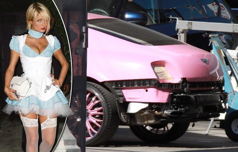 Nešika Paris Hilton: Nabourala Barbie auto