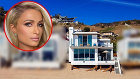 Nová chata Paris Hilton. Víkendový dům v Malibu s vířivkou a krbem