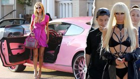 Paris Hilton zapomněla na růžovou. Nyní se obléká spíše jako domina z pornofilmů.