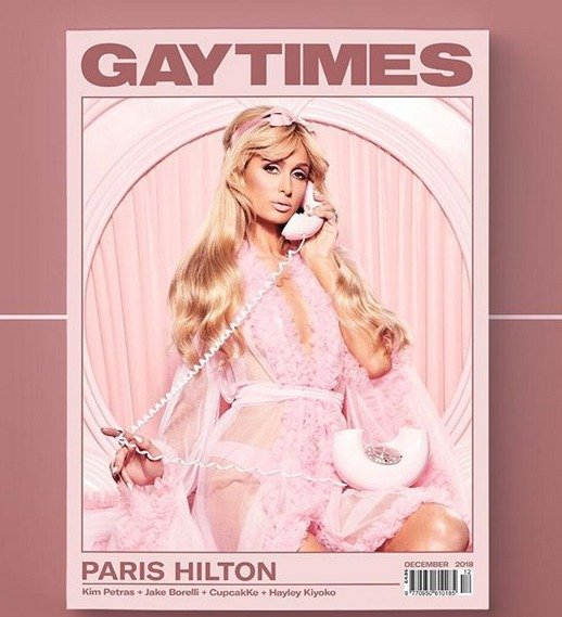 Paris Hilton na fotkách pro časopis Gay Times