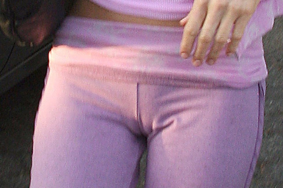 Paris Hilton a její &#34;camel toe&#34;.