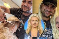 Dojemné FOTO hvězdy zpravodajství bojující s rakovinou: Už není blond! Manžel ji oholil