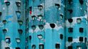 Výškové stavby v Nanterre určené především k bydlení stojí na netradičně kulatých půdorysech a jejich atypičnost podtrhují i oblá, do elips a kapek tvarovaná okna