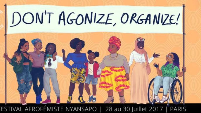 Plakát festivalu Nyansapo - ilustrační snímek.