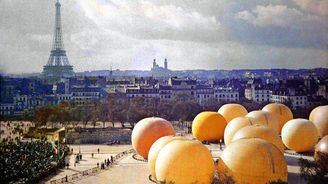 Unikátní barevné fotografie ukazují, jak vypadala Paříž před 100 lety