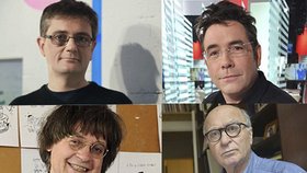 Čtyři nejuznávanější kreslíři Francie byli vyvoláni podle jmen a popraveni