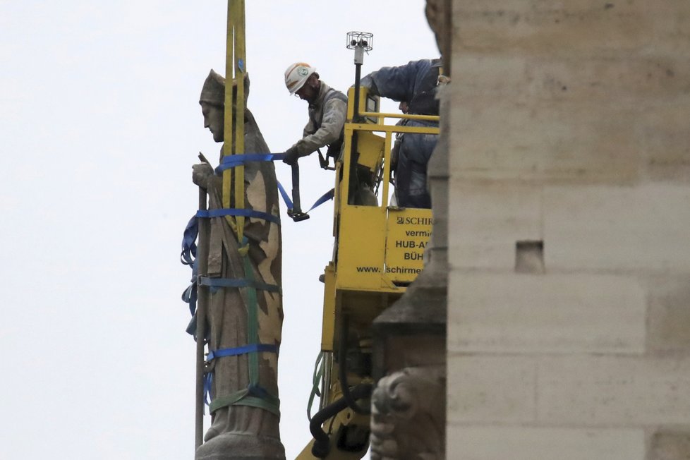 Katedrálu Notre-Dame zachvátily plameny, ničily i cenné artefakty