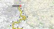 Trasa Paříž-Roubaix 2023
