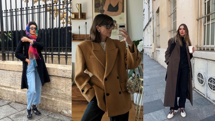 Kde koupíte kabáty ve stylu Pařížanek?