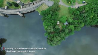 Unikátní pohled na jedno z nejkrásnějších vodních děl v Česku. Podívejte se na nádrž Pařížov z dronu