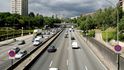 Na Pařížském okruhu se snížila rychlost na 50 km/h Na Pařížském okruhu se snížila rychlost na 50 km/h