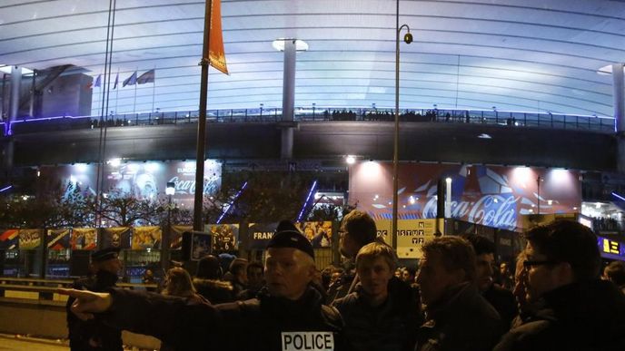 Pařížský stadion Stade de France po teroristickém útoku