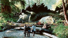 Dinosauři ze slavné sci-fi Jurský park: Ztracený svět naháněli hrůzu. Režie Steven Spielberg, rok 1997.