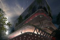 Ostravu mění moderní architektura: Vedle "UFO haly" bude parkovací dům jako ze sci-fi