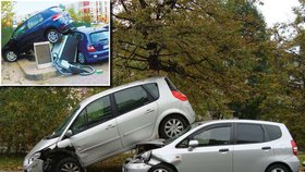 Řidič v Bratislavě se zřejmě inspiroval parkovacím stylem Zuzany Paroubkové