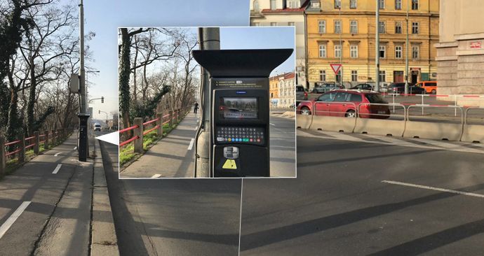 Na nábřeží stojí parkovací automat, zaparkovat se tam ale nedá. Proč?