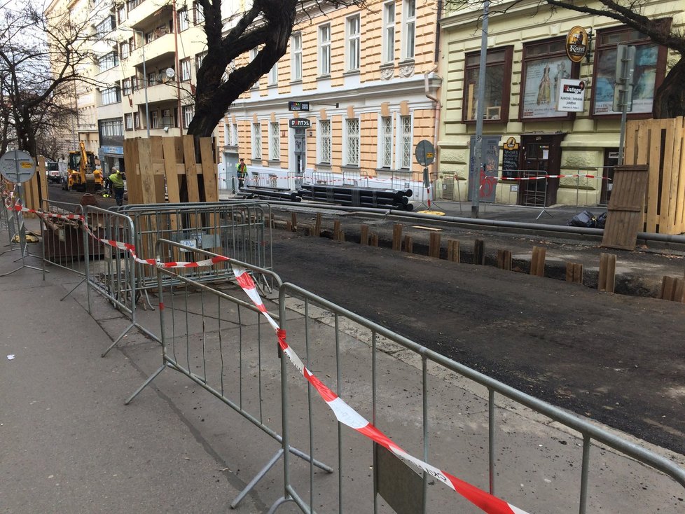 V Americké ulici na Vinohradech odstartuje další etapa rekonstrukce vodovodu.