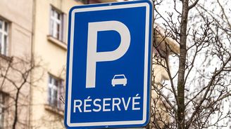 Vyhrazené parkoviště Vyhrazené parkoviště