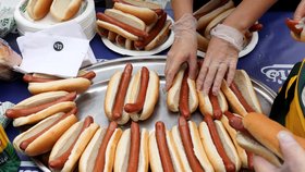 Fourth of July Hot Dog - soutěž v pojídání hot dogů, kde zvítězil Joey Chestnut. Sněl 76 párků