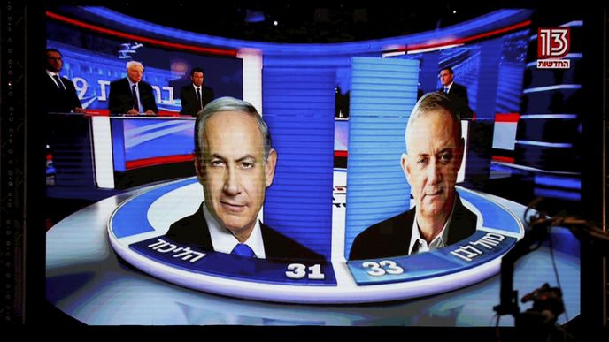 V Izraeli se konaly předčasné parlamentní volby. Výsledky jsou velmi těsné (17. 9. 2019)