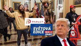 Trumpovi agresivní příznivci se domlouvali na síti Parler.