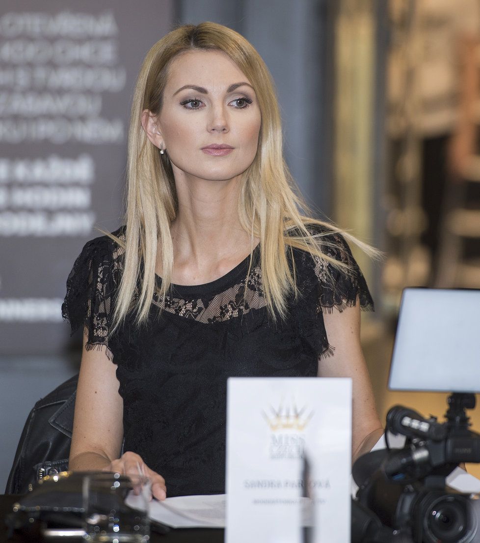 Sandra Parmová byla v porotě Miss Czech Republic