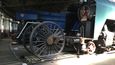 Parní lokomotivy, které parkují v chomutovském depozitáři kolejových vozidel Národního technického muzea