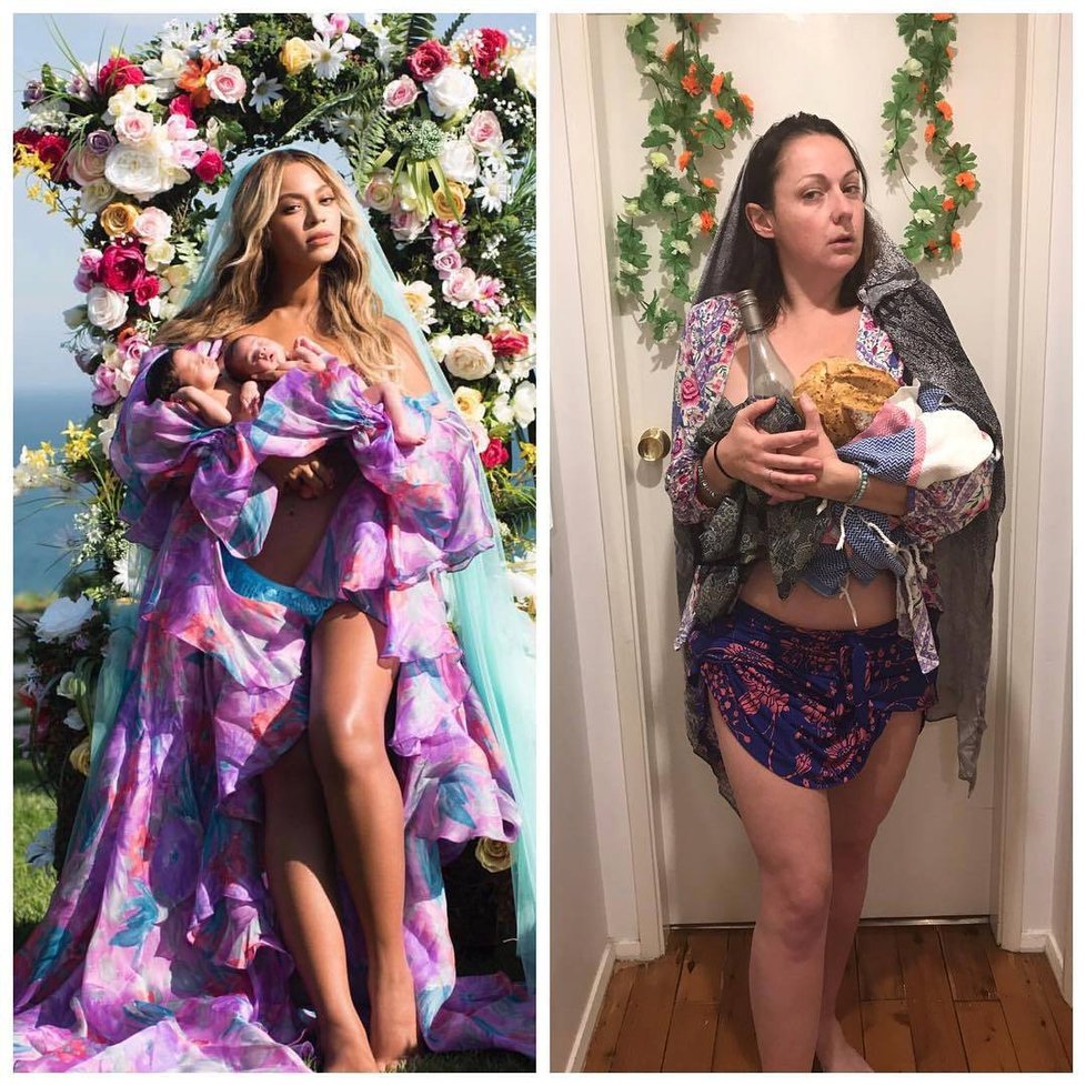 Celeste Barber jako Beyoncé