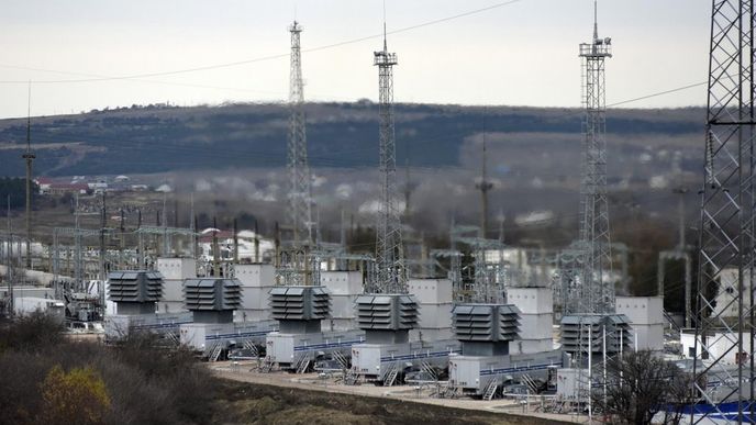 Paroplynová elektrárna na Krymu částečně nahradila výpadek proudu