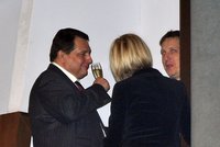 Grossovi a Paroubkovi se sešli na Katu Mydláři